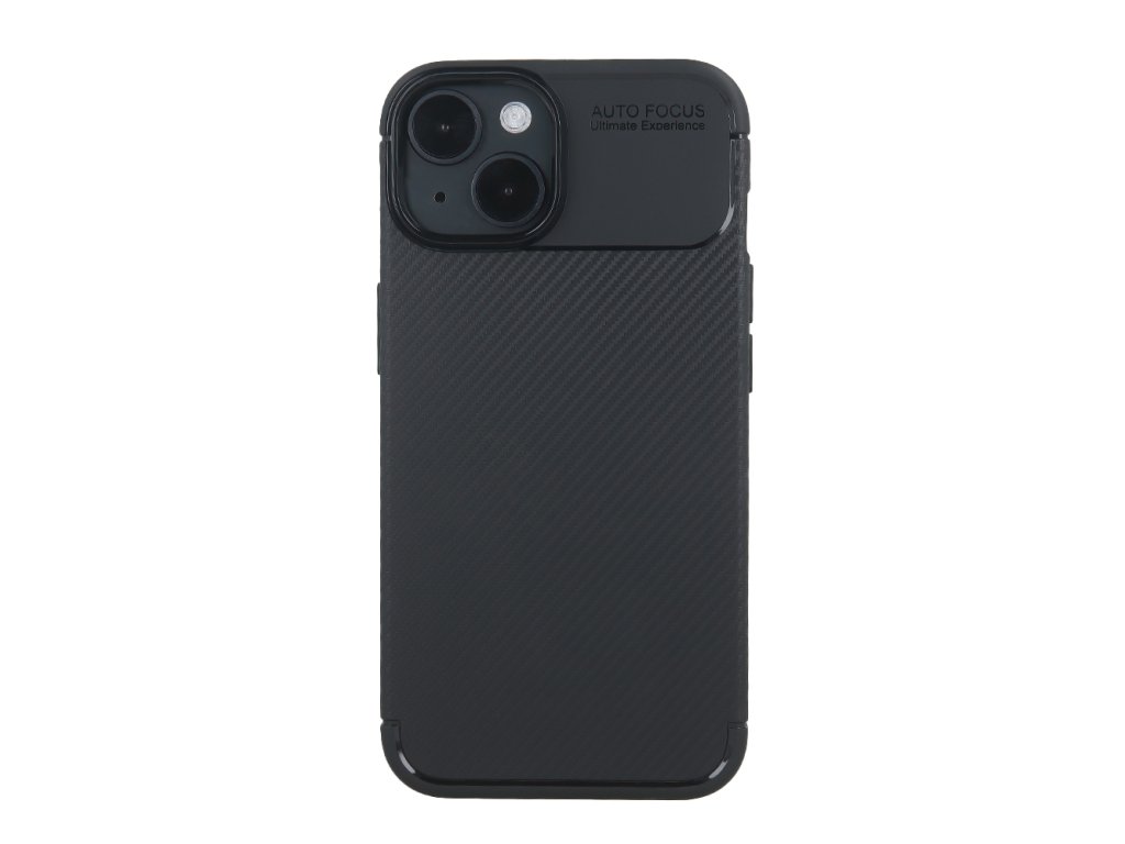 Carbonový kryt pre Apple iPhone 17 Pro, Čierny – detail 1