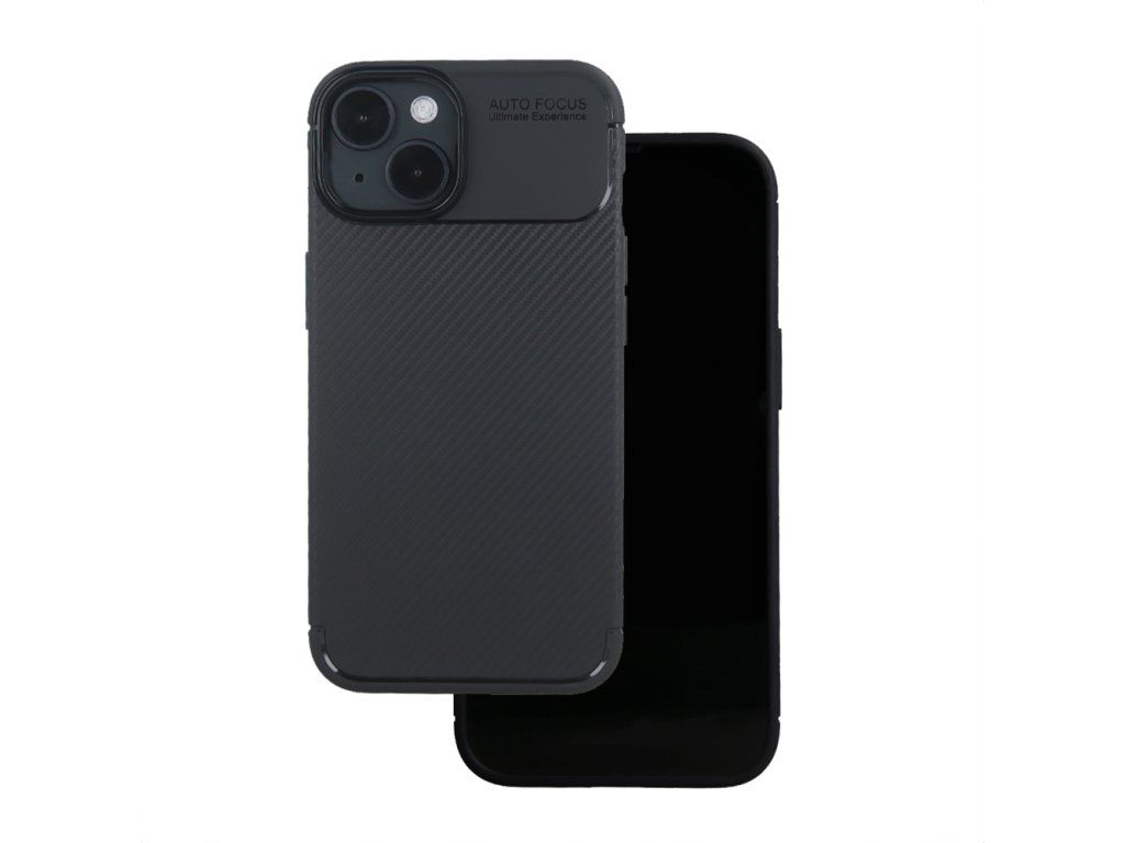 Carbonový kryt pre Apple iPhone 17 Pro, Čierny