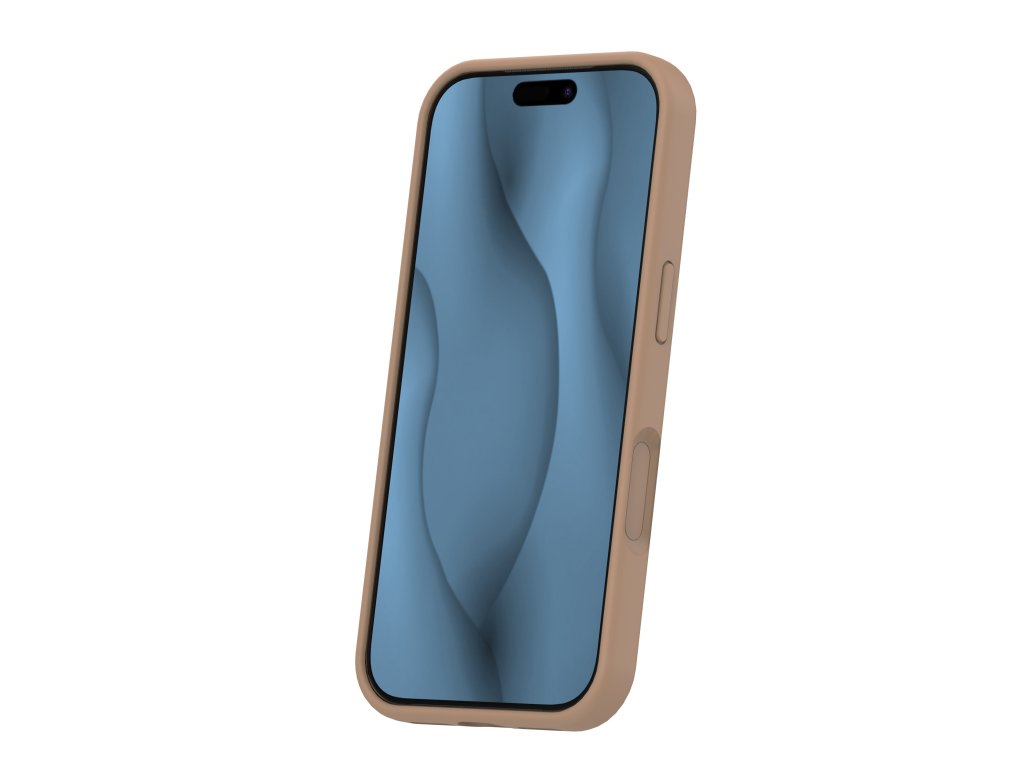 Silikonový kryt s MagSafe pre Apple iPhone 17 Pro / iPhone 18 Pro, Hnedý – detail 1