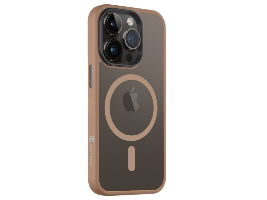 Hyperstealth kryt s Magsafe pre Apple iPhone 14 Pro, Tactical, Hnedý – detail 1
