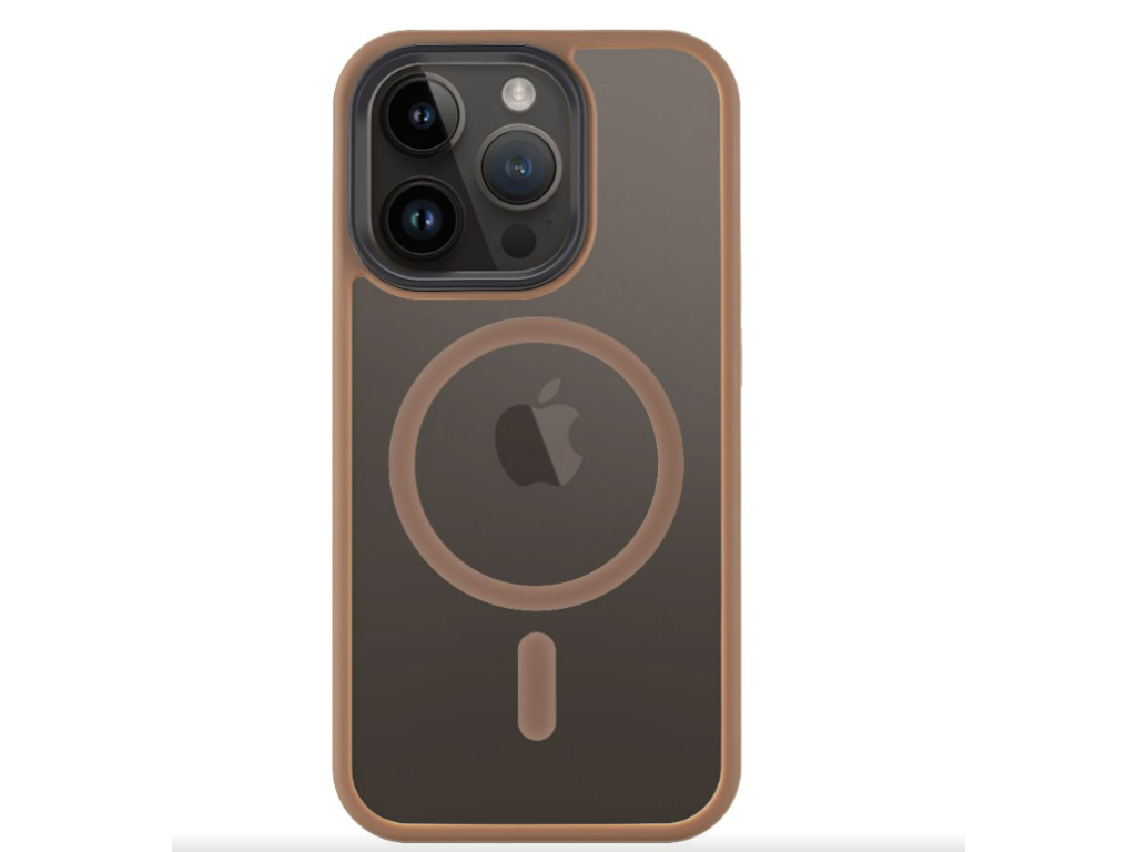 Hyperstealth kryt s Magsafe pre Apple iPhone 14 Pro, Tactical, Hnedý