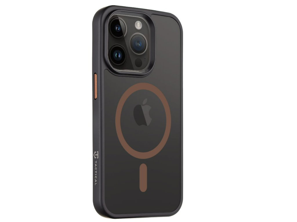 MagForce Hyperstealth kryt pre Apple iPhone 14 Pro, Tactical, Čierno-hnedý – detail 1