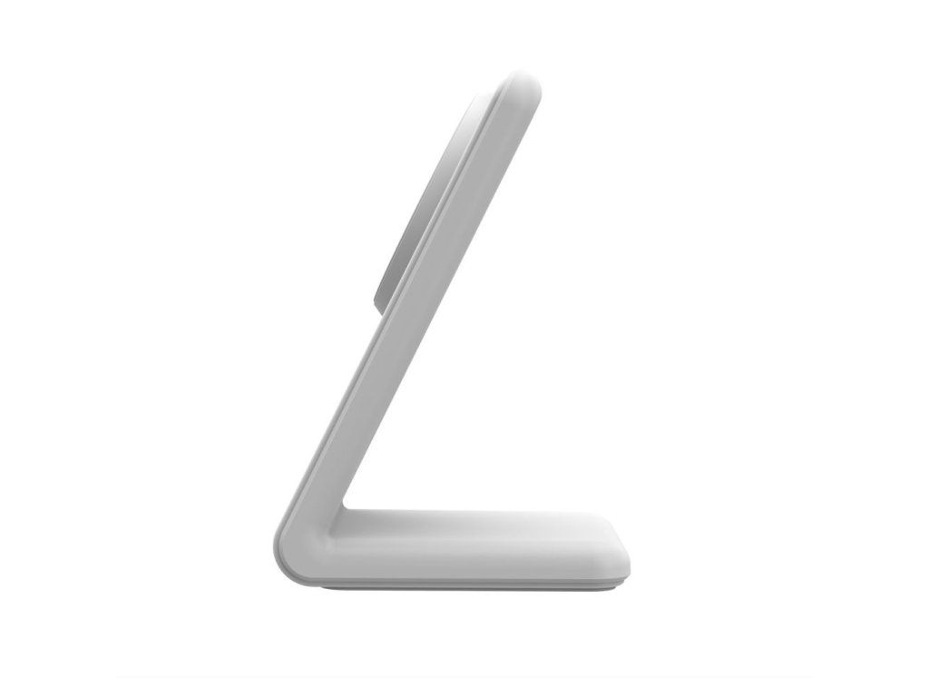 TECH-PROTECT Bezdrôtová nabíjačka s MagSafe QI15W-A38, Biela – sledujte video počas nabíjania