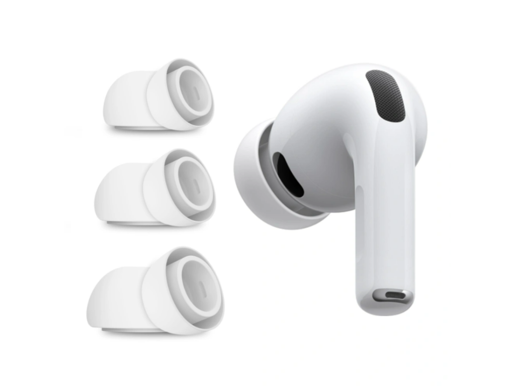 TECH-PROTECT koncovky do uší 3-PAK pre APPLE AIRPODS PRO 3, Biele