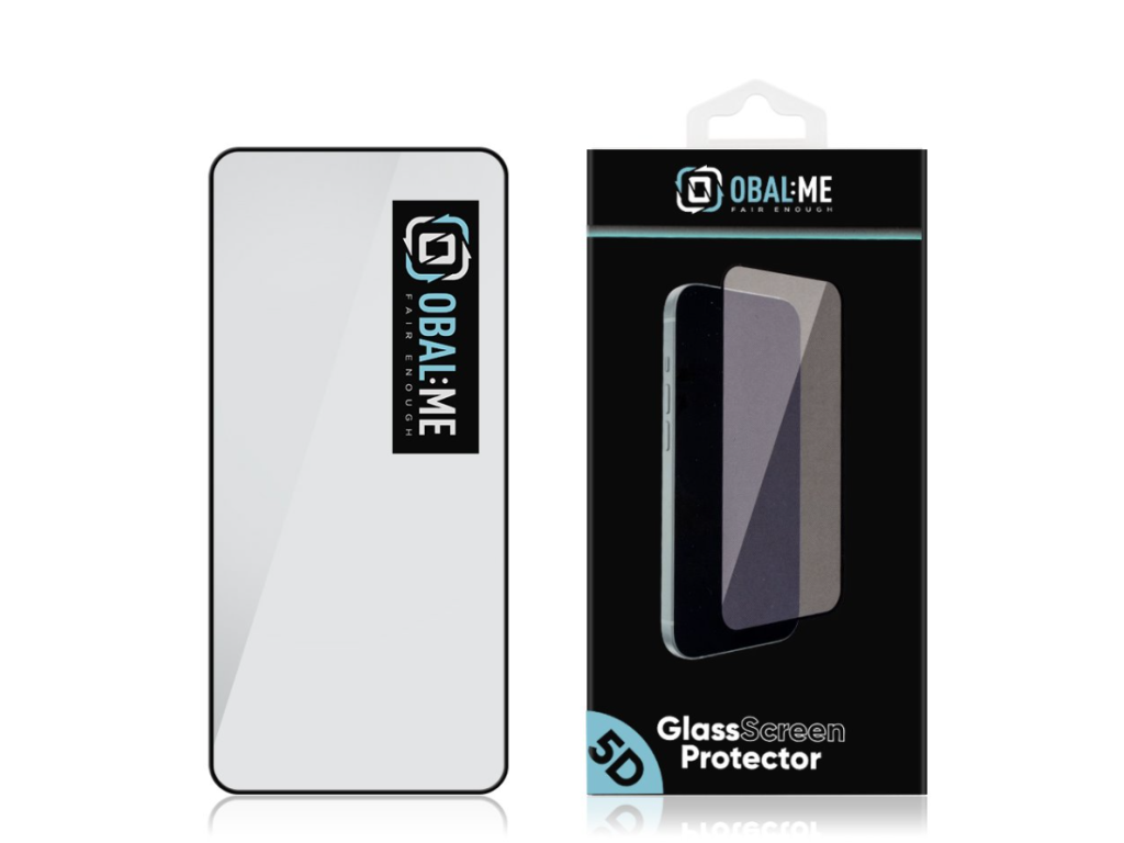 Ochranné sklo 5D pre Xiaomi Redmi Note 15 4G/5G/Poco M8 5G, OBAL:ME, Čierne