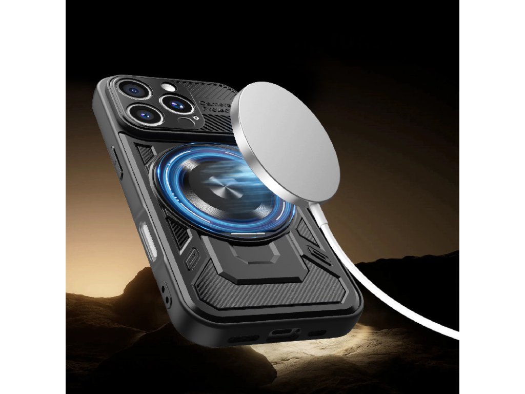 Defender Armor kryt s MagSafe pre Apple iPhone 17, TFO, Čierny – detail 1
