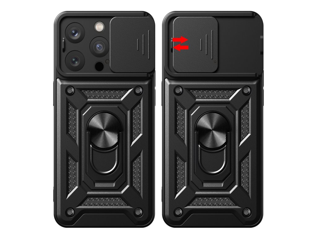 Defender Slide kryt pre Apple iPhone 17, TFO, Čierny – detail 2