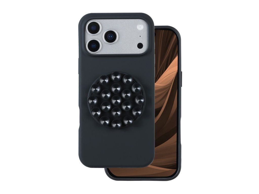 Silikónový Stick kryt pre Apple iPhone 17 Pro, TFO, Čierny