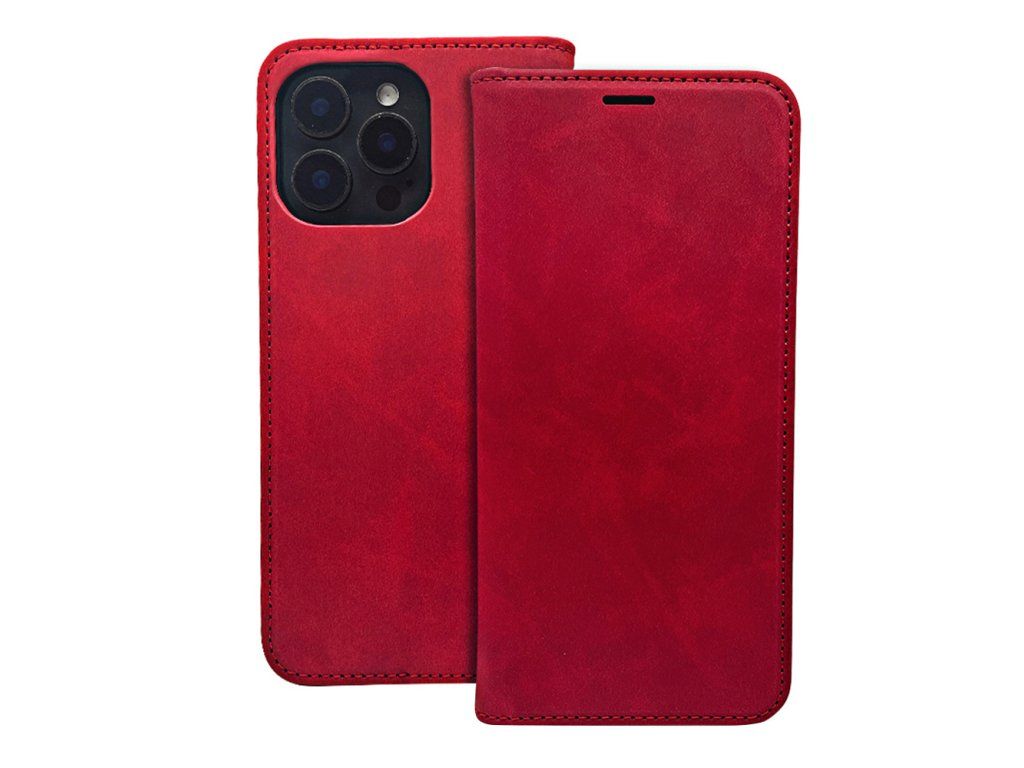 Smart Suede kryt pre Apple iPhone 7 / 8 / SE 2020 / SE 2022, TFO, Červený