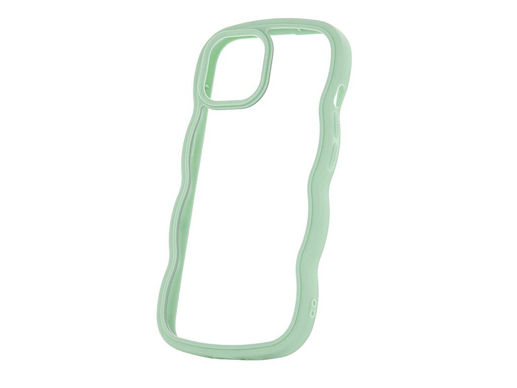 Wave kryt pre Apple iPhone 15, TFO, Zelený – detail 1