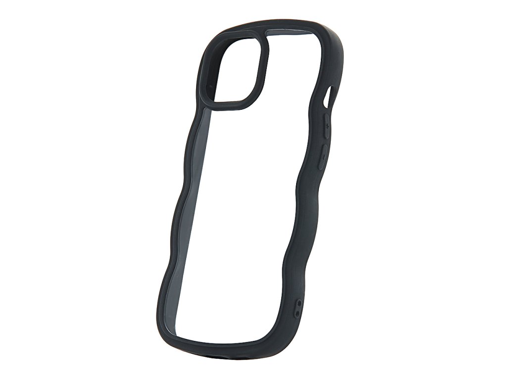 Wave kryt pre Apple iPhone 15, TFO, Čierny – detail 1