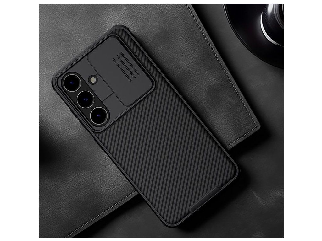 CamShield PRO kryt pre Samsung Galaxy S24, Nillkin, Čierny – detail 1