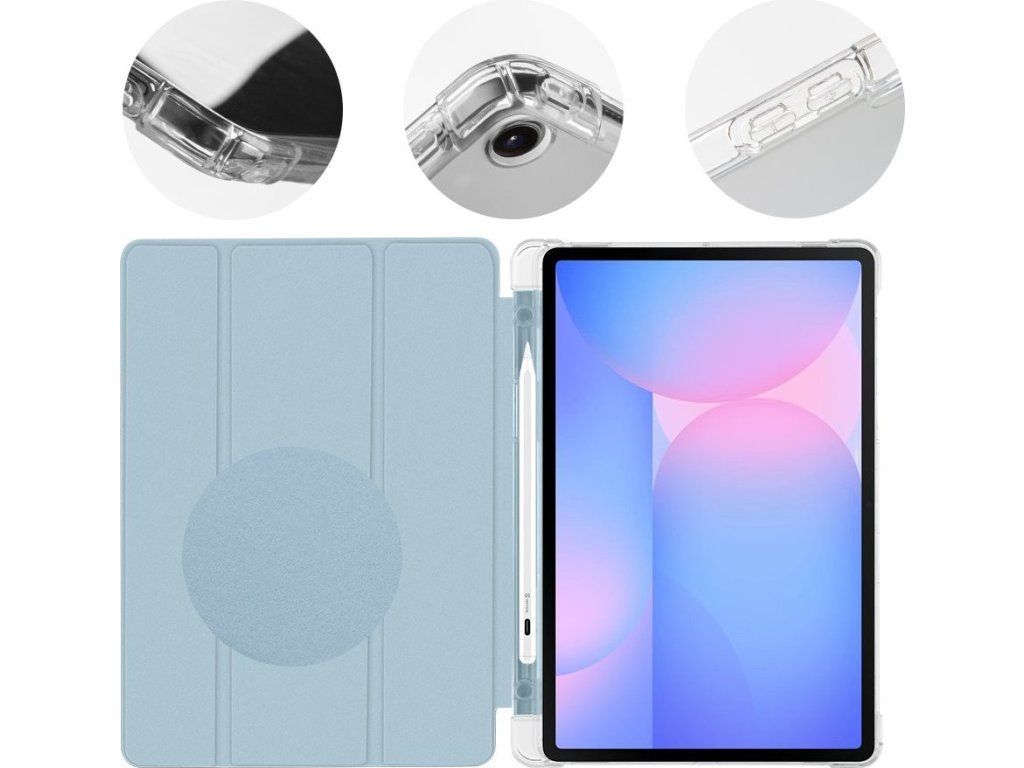 MistyTab Puzdro pre Samsung Galaxy Tab S10 Lite/S9/S9 FE/S10 FE, OBAL:ME, Modré – detail 1