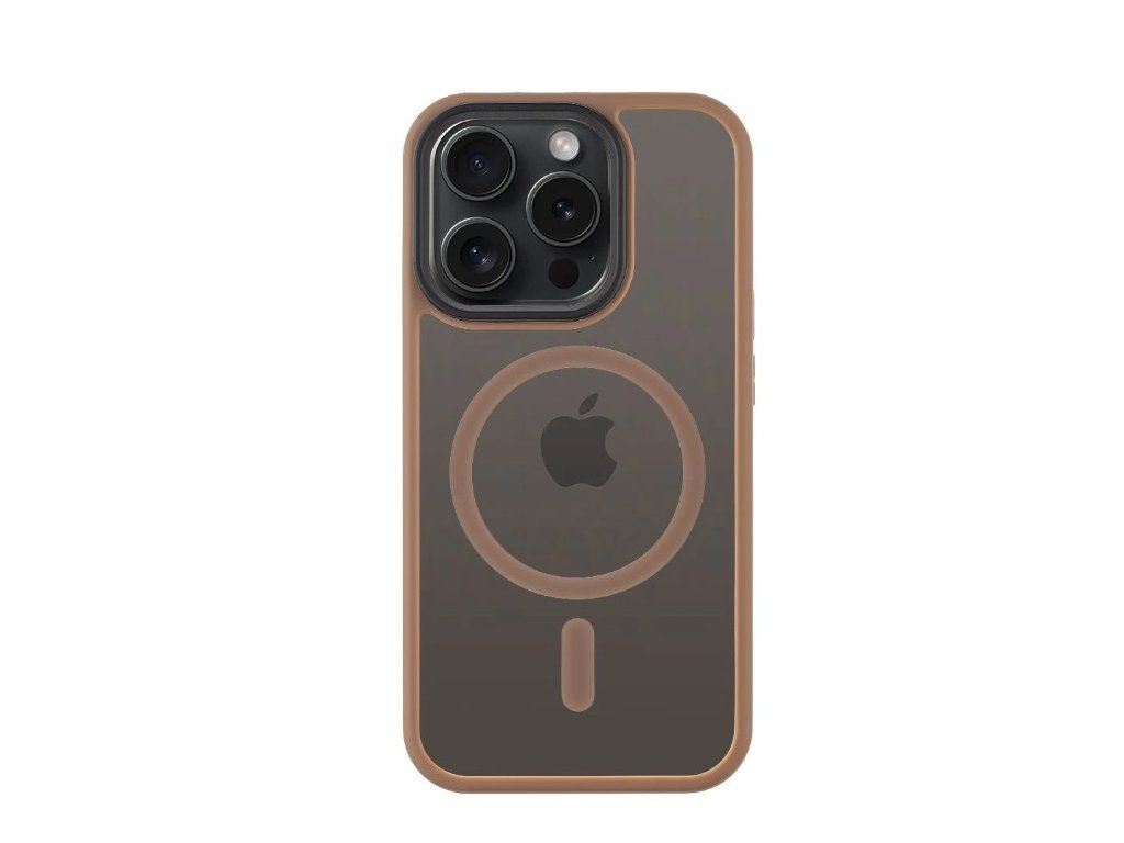 MagForce Hyperstealth Kryt pre Apple iPhone 15 Pro, Tactical, Hnedý