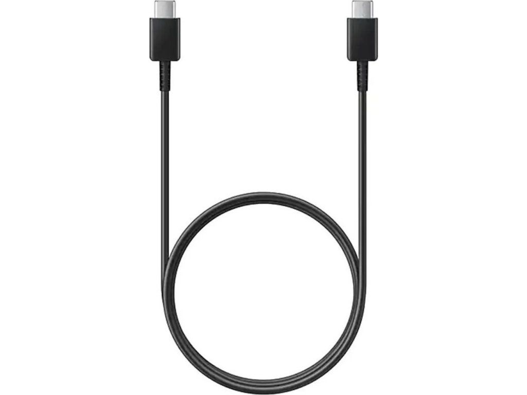 EP-TA845EBE + EP-DW767JBE Samsung 45W Cestovná nabíjačka + USB-C/USB-C Dátový Kábel Black – viac energie za kratší čas