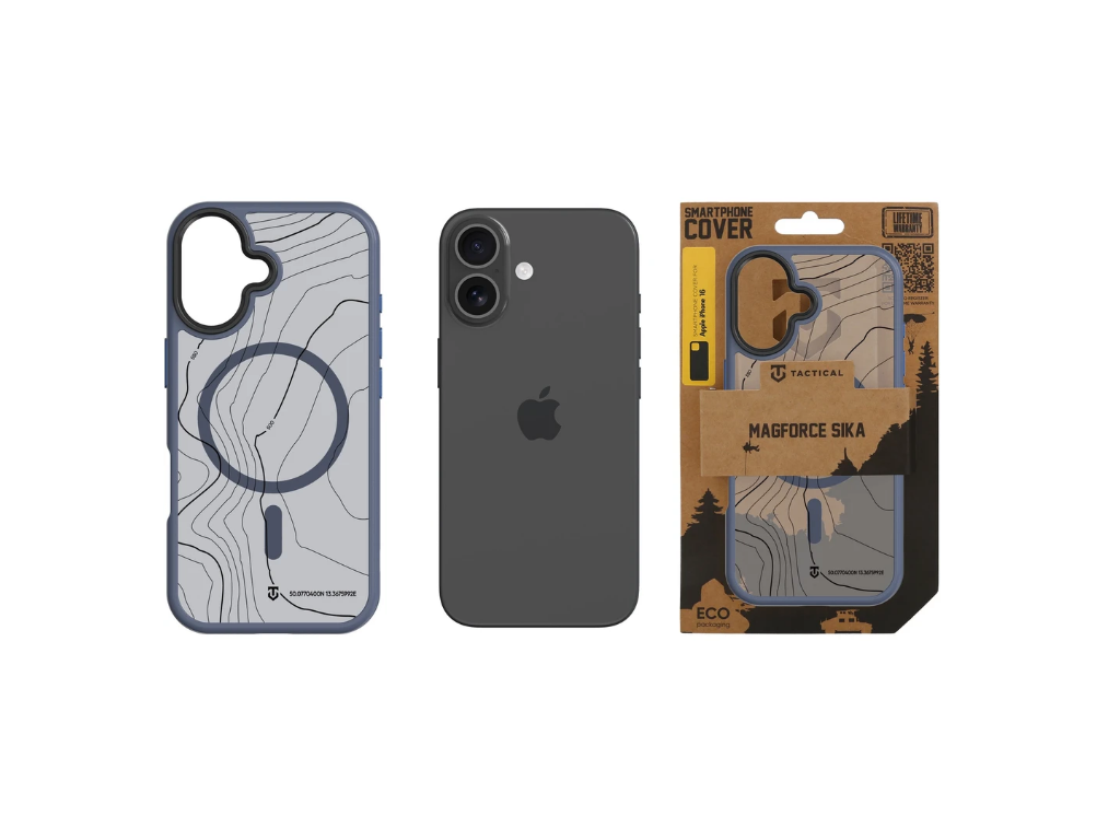 MagForce Hyperstealth Sika kryt pre Apple iPhone 16, Tactical, Modrý (Deep Blue)