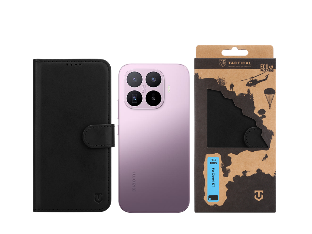 Field Puzdro pre Xiaomi 17T, Tactical, Čierne – detail 1