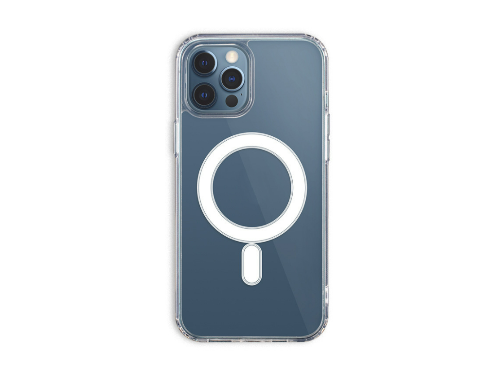 Silikónový kryt s MagSafe pre iPhone iPhone 17 Pro Max / 18 Pro Max, Transparentný