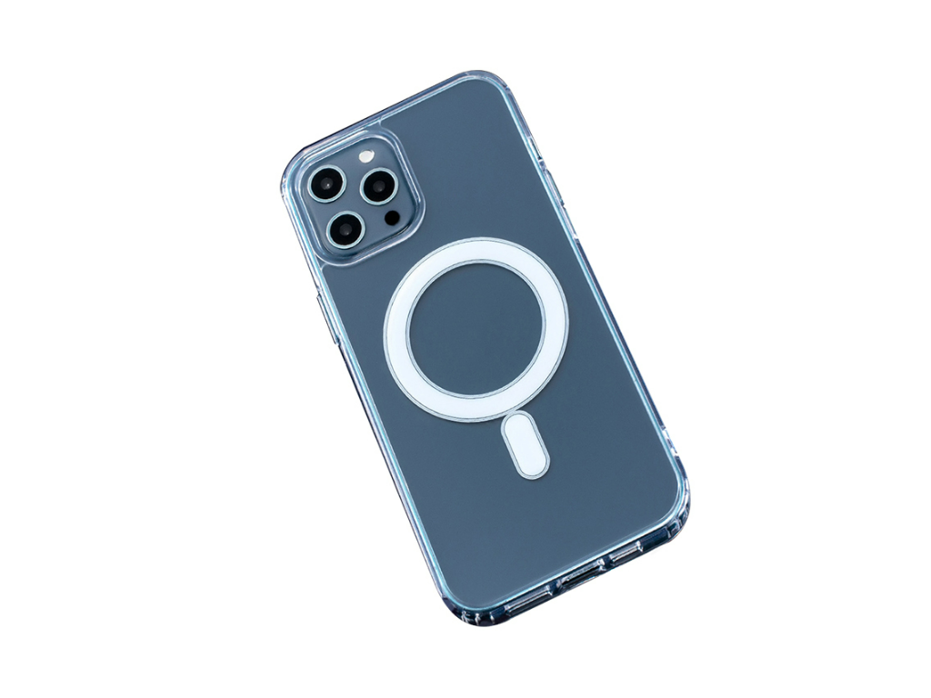 Silikónový kryt s MagSafe pre iPhone iPhone 17 Pro Max / 18 Pro Max, Transparentný – detail 1