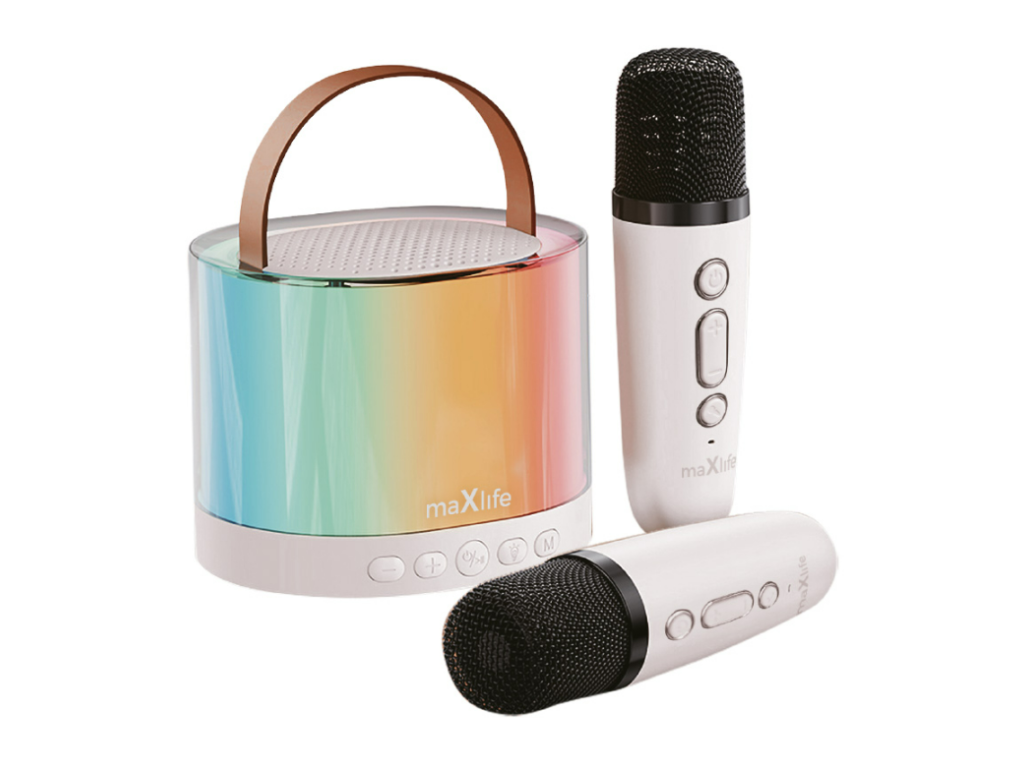 Bluetooth karaoke set Maxlife MXKS-200 s dvoma mikrofónmi