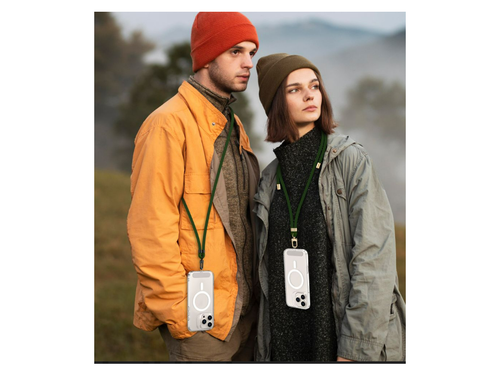 C7S popruh CROSSBODY STRAP, Tech-Protect, Zelený
