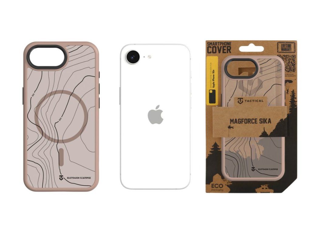 MagForce Hyperstealth Sika kryt pre Apple iPhone 16e / 17e, Tactical, Hnedý (Moucha Moose)