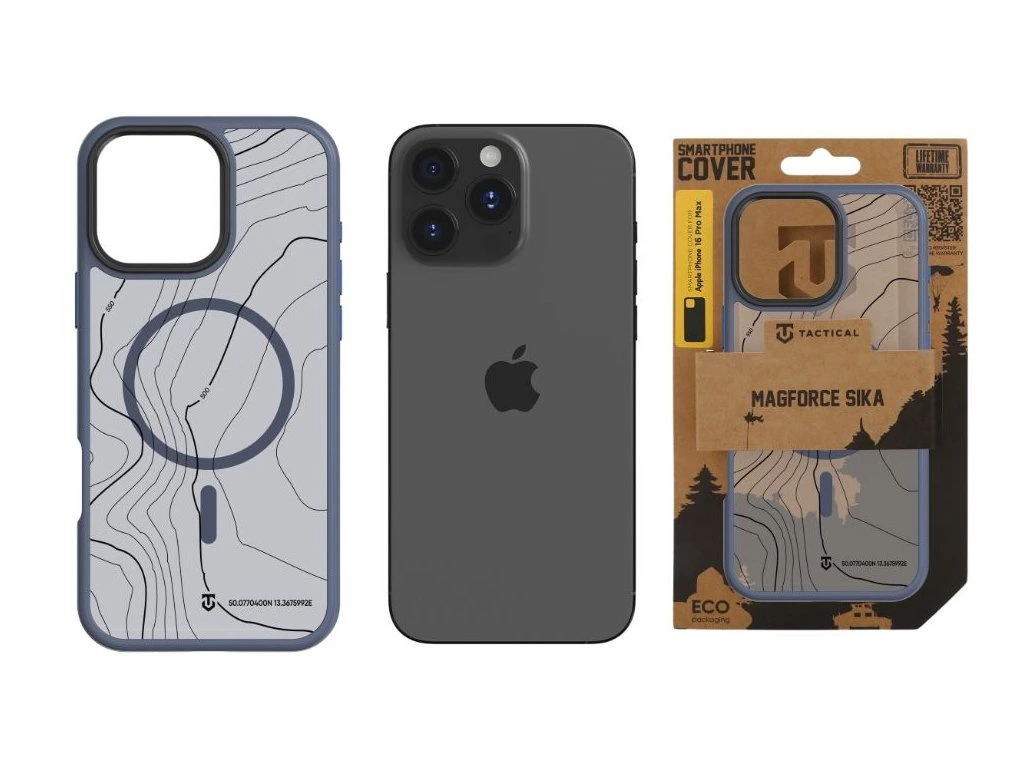 MagForce Hyperstealth Sika kryt pre Apple iPhone 16 Pro Max, Tactical, Modrý (Deep Blue)
