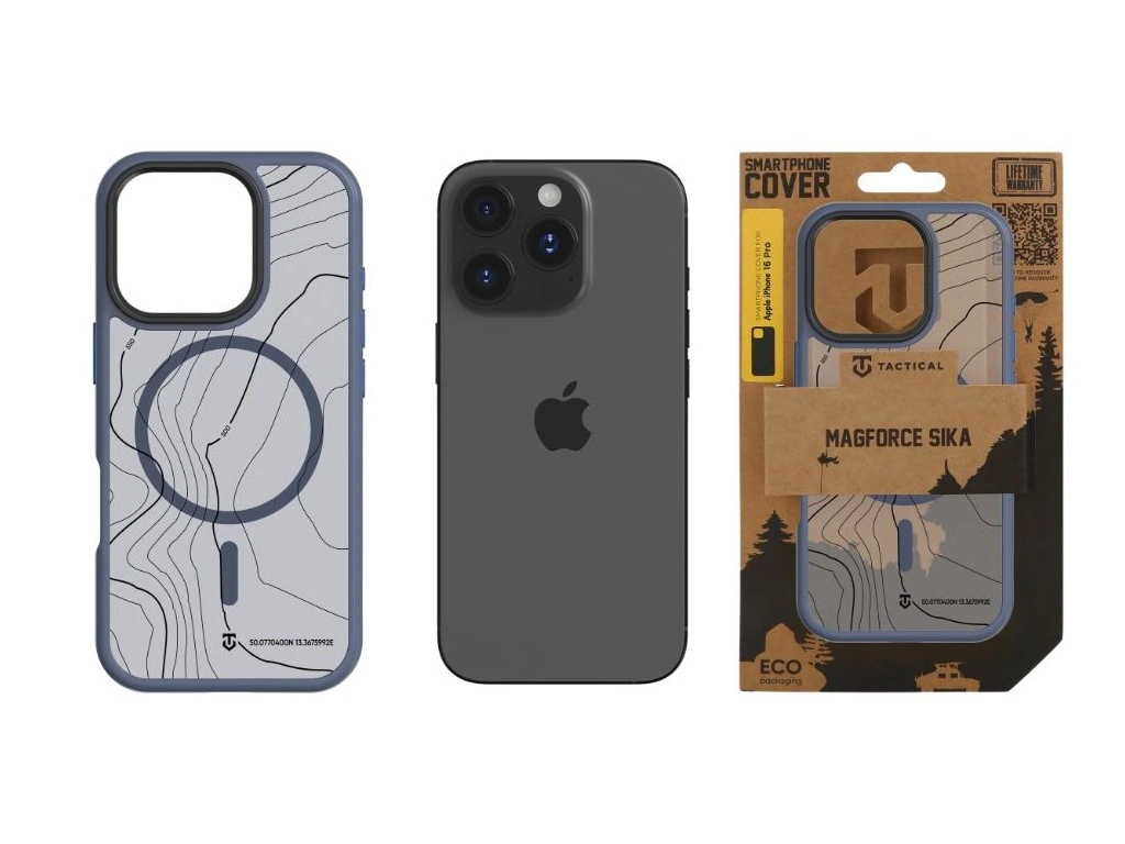 MagForce Hyperstealth Sika kryt pre Apple iPhone 16 Pro, Tactical, Modrý (Deep Blue)