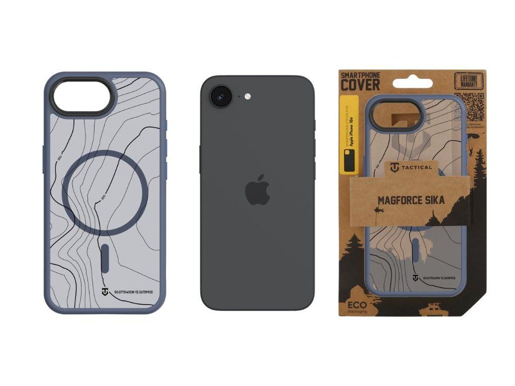 MagForce Hyperstealth Sika kryt pre Apple iPhone 16e / 17e, Tactical, Modrý (Deep Blue)