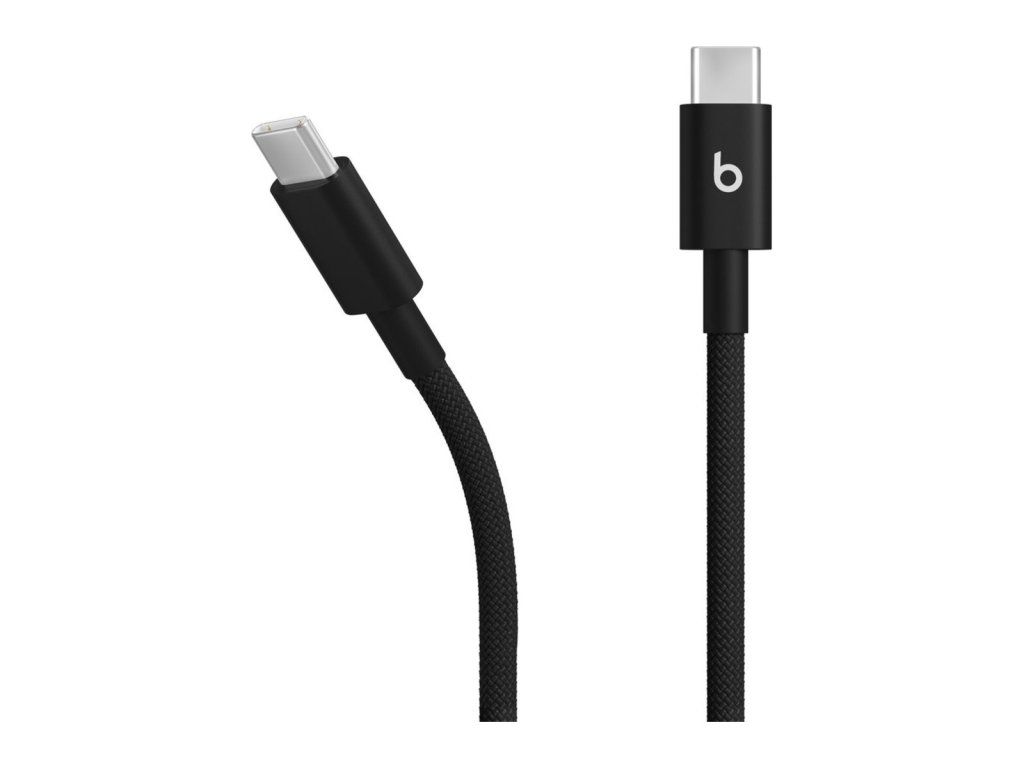 Apple Beats USB-C/USB-C Dátový Kábel 1,5m, Black (MDGA4ZM/A) – detail