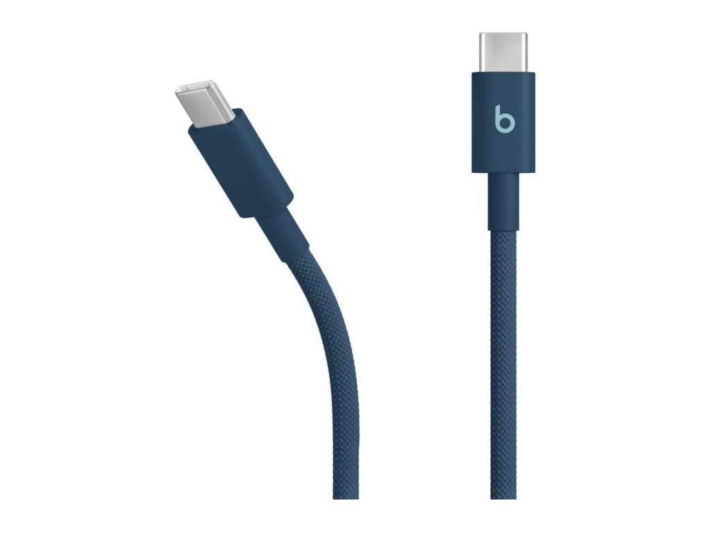 Apple Beats USB-C/USB-C Dátový Kábel 1,5m, Navy (MDGE4ZM/A) – detail