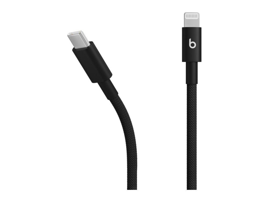Apple Beats USB-C/Lightning Dátový Kábel 1,5m, Black (MDGK4ZM/A) – detail