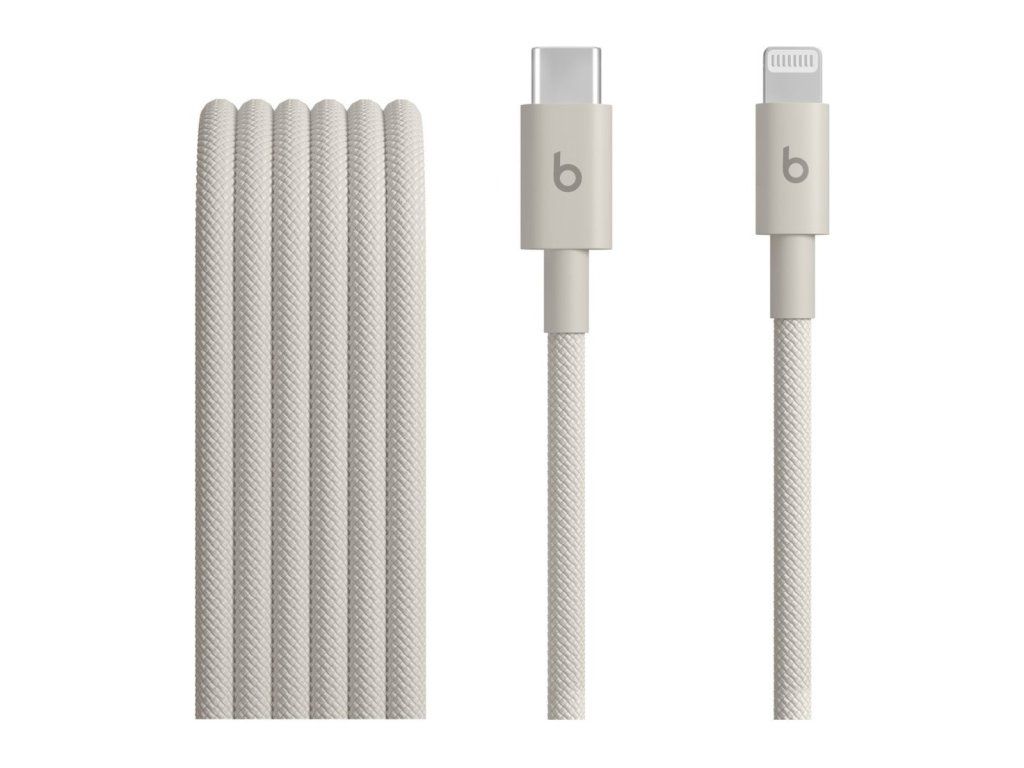 Apple Beats USB-C/Lightning Dátový Kábel 1,5m, Stone (MDGL4ZM/A)
