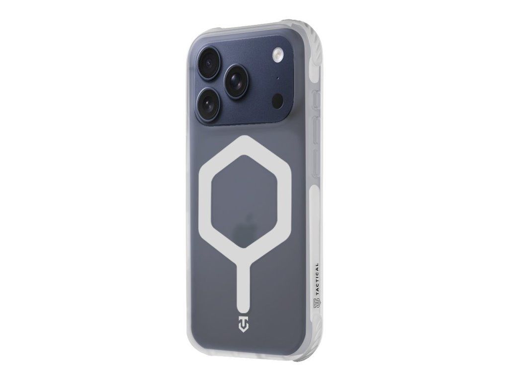 MagForce Hexagon kryt pre Apple iPhone 17 Pro, Tactical, Biely transparentný (T-White) – detail 2