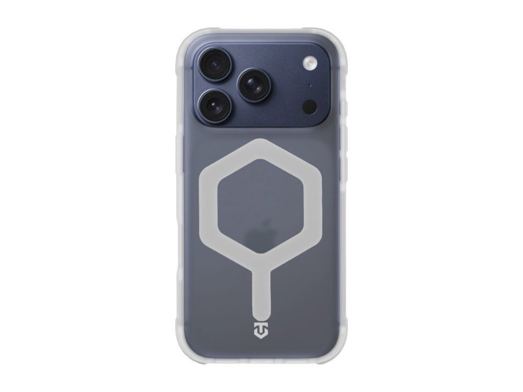 MagForce Hexagon kryt pre Apple iPhone 17 Pro, Tactical, Biely transparentný (T-White)