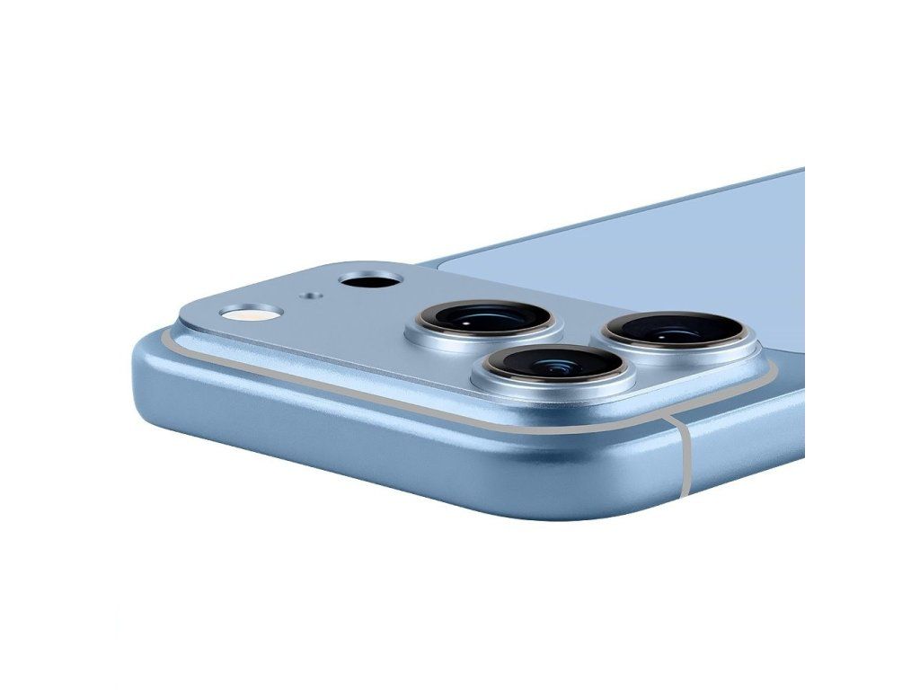 Camera Island ochrana fotoaparátu pre Apple iPhone 18 Pro, OBAL:ME, Svetlomodrá (Light Blue) – detail 1