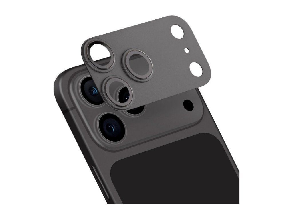 Camera Island ochrana fotoaparátu pre Apple iPhone 18 Pro Max, OBAL:ME, Čierna (Black)