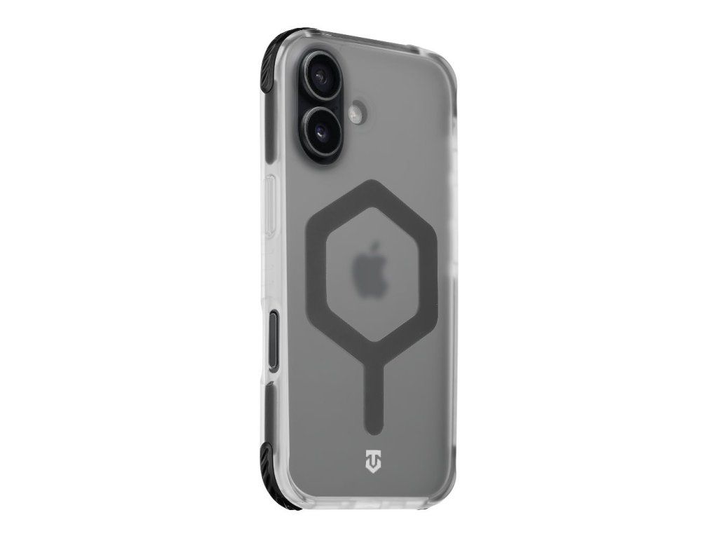 MagForce Hexagon kryt pre Apple iPhone 17, Tactical, Čierny transparentný (T-Black)