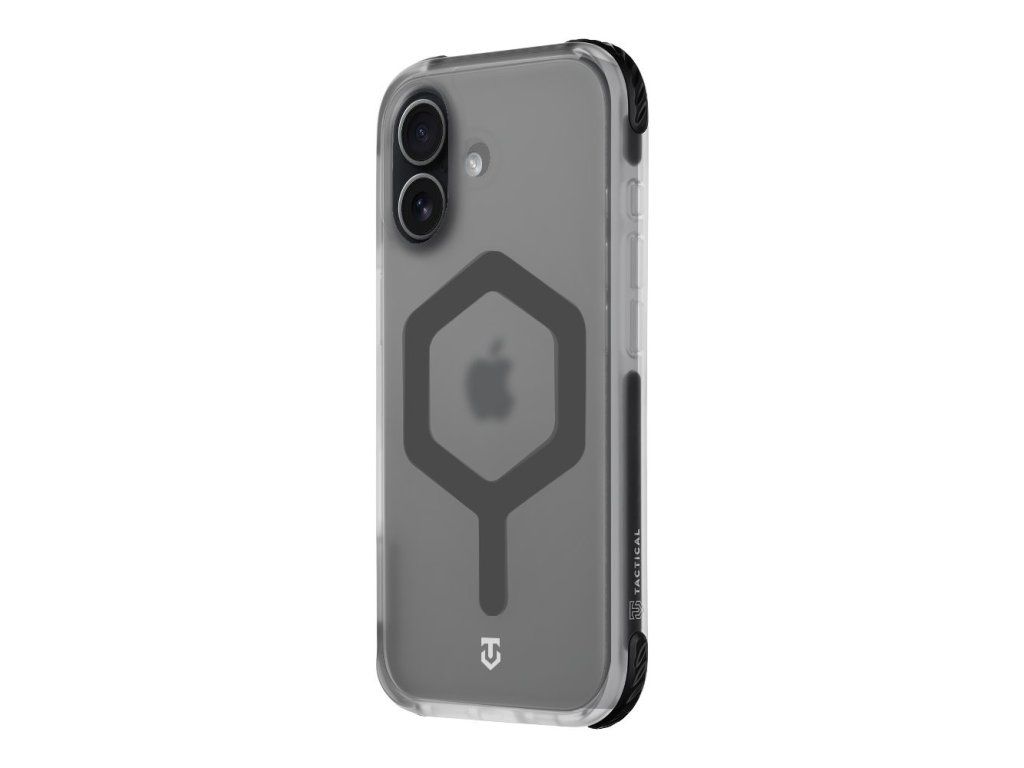 MagForce Hexagon kryt pre Apple iPhone 17, Tactical, Čierny transparentný (T-Black)