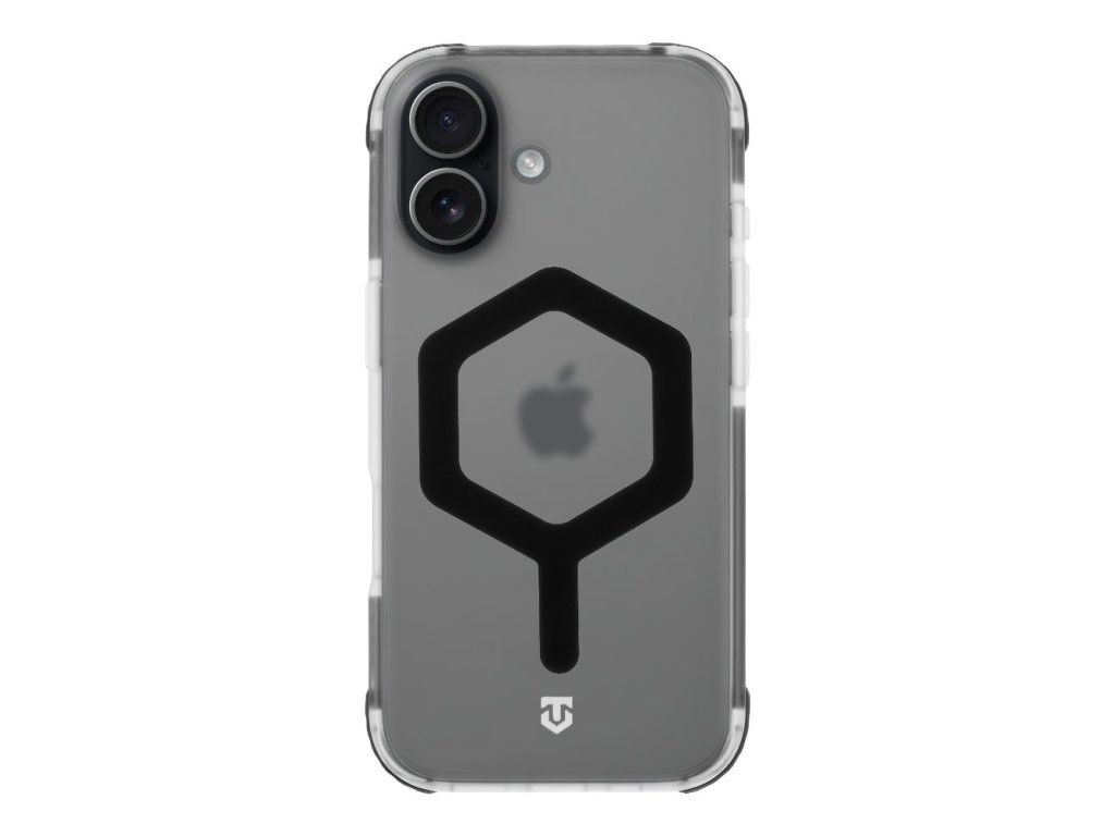 MagForce Hexagon kryt pre Apple iPhone 17, Tactical, Čierny transparentný (T-Black)