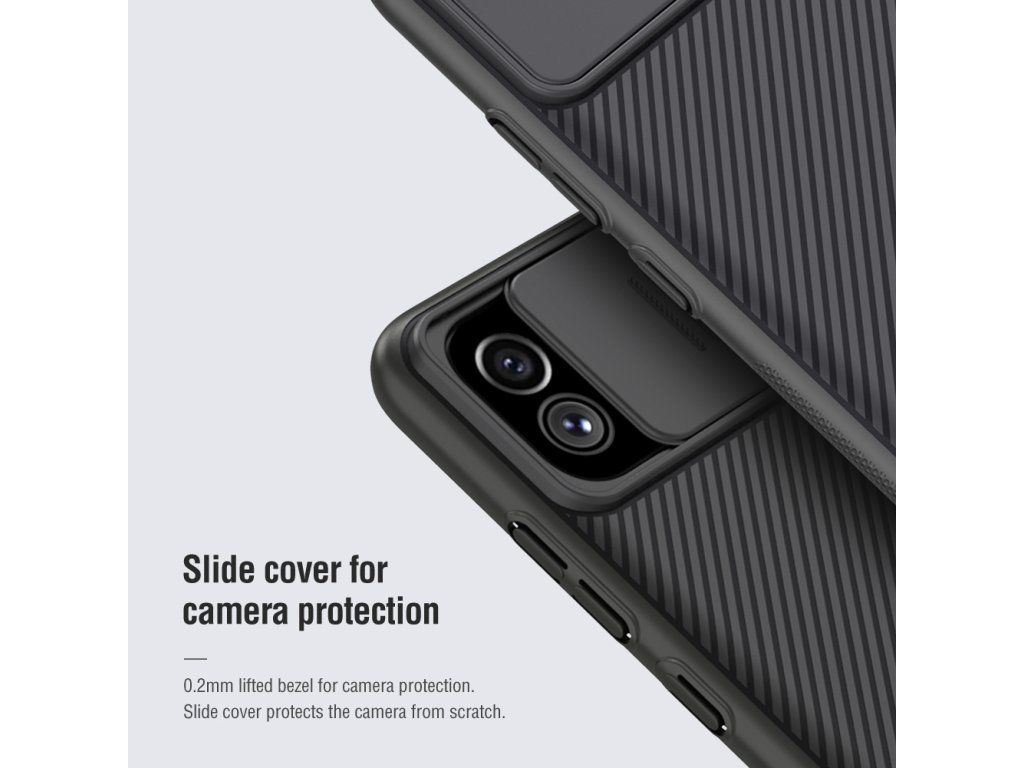 CamShield kryt pre Samsung Galaxy A03, Nillkin, Čierny – detail 2