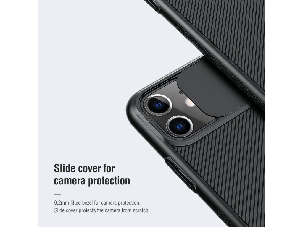 CamShield kryt pre Apple iPhone 11, Nillkin, Čierny – detail 2