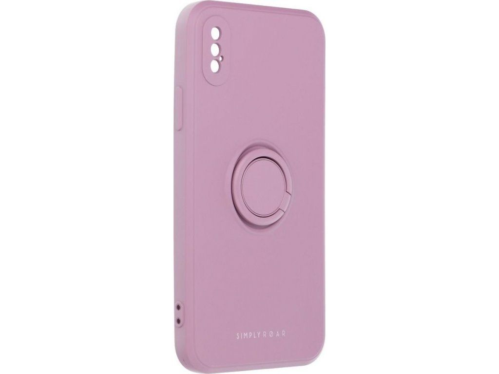 Amber kryt pre Apple iPhone X / Xs, Roar, Fialový