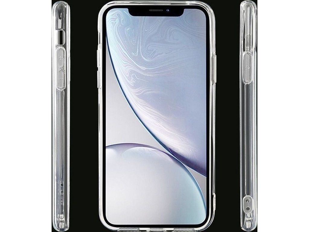 Silikónový kryt pre Apple iPhone 13 Pro Max, Transparentný – detail 1