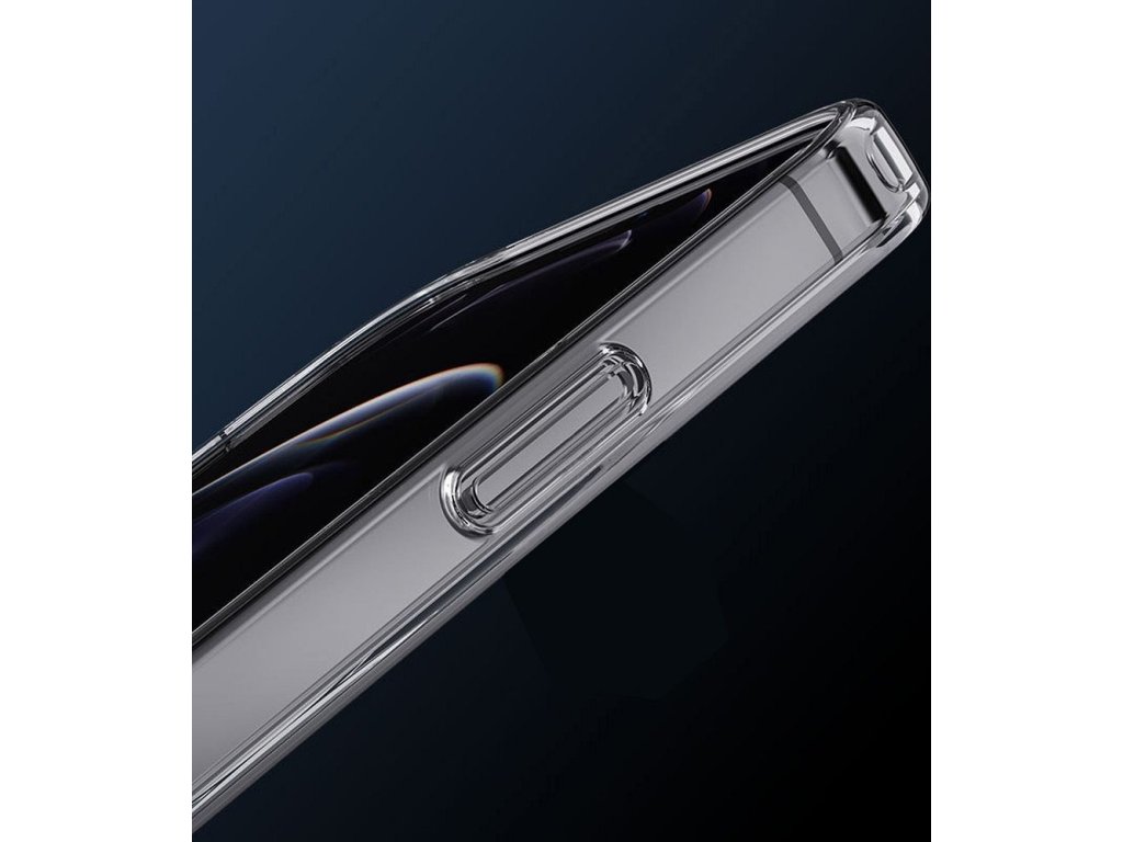 Silikónový kryt s MagSafe pre Apple iPhone 13 Pro Max, Transparentný – detail 2