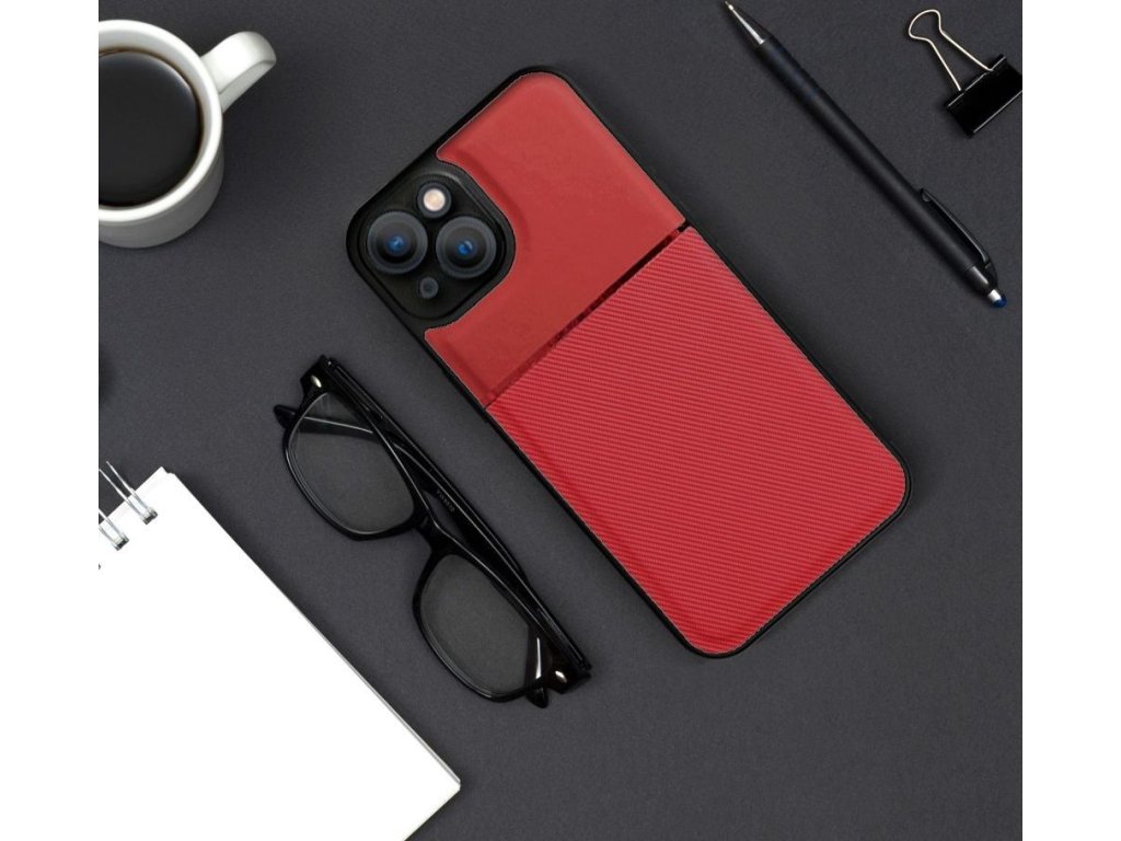 Noble kryt pre Xiaomi Redmi 10C, Forcell, Červený – detail 1
