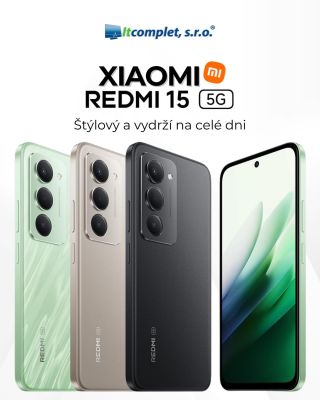 Novinka od Xiaomi 🤩 Redmi 15 s obrovskou 7000 mAh batériou a ultra-rýchlym 33 W nabíjaním: vydrží celý deň a rýchlo sa...