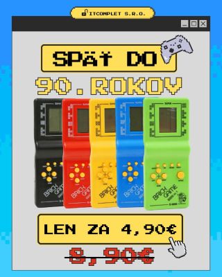 Nostalgia v jednej chvíli. Ikonická Tetris zábava je späť a volá vás späť k starým časom. 💸 Akčná cena 4,90 € – platí do...